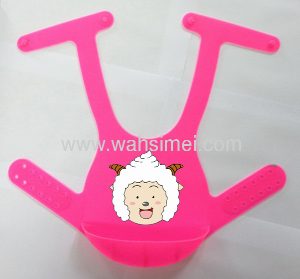Newest design Silicone Baby Bibs with crumb catcher 
