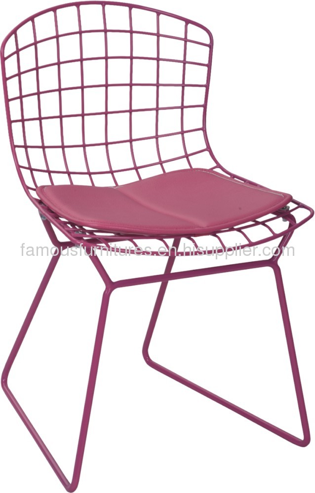 Modern Upholstered Baby Chair removable cushion chromed frame ergonomic children side chairs