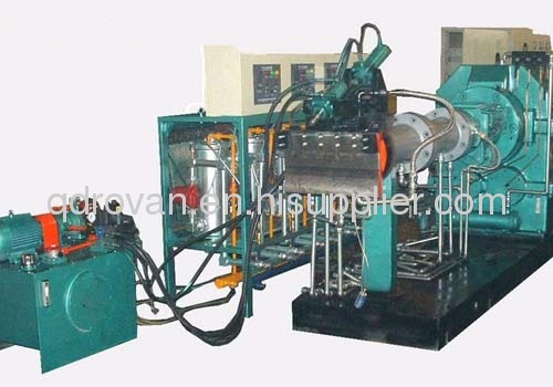 Pin cold feed extruder/pin barrel cold feed rubber extruder