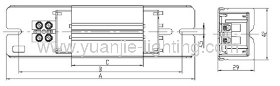 15W/18W/20W/30W/36W Fluorescent lamps Magnetic ballast