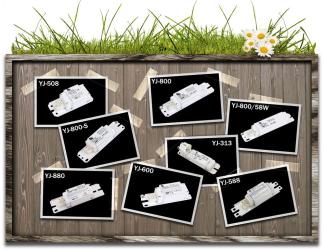 130(L)*26(H)*28(W)mm super-thin compact fluorescent lamp ballast 18W