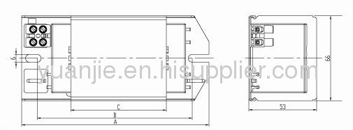 magnetic ballast for 70w Metal Halide lamp