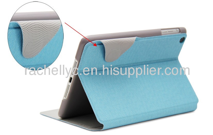 iPad mini stand case 2 way folding case for iPad mini Slim leather case for iPad mini