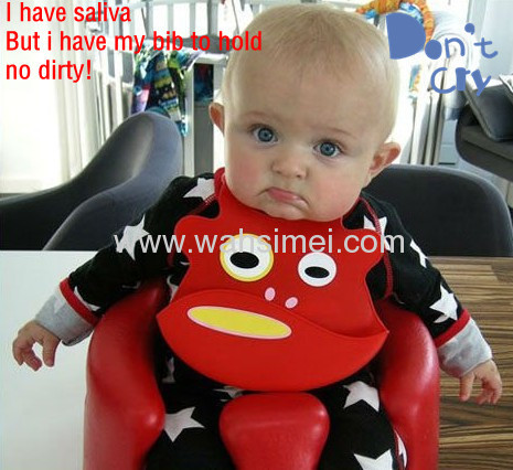 Cheap Waterproof Silicone Infant Bibs For Baby 