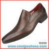 2013 stylish brown men dress shoes in Chinese factory