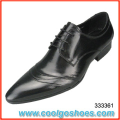 popular lace up men dress shoes at factory price