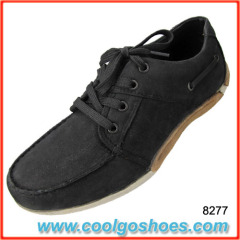 lace up comfortable men casual shoes supplier