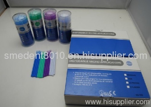 Dental micro brush applicator/Dental Micro Applicators / Disposable Micro Applicators