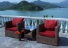 Garden rattan leisure chairs