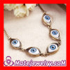 Wholeslae Stylish Gold Pated Turkish Evil Eye Necklace Cheap