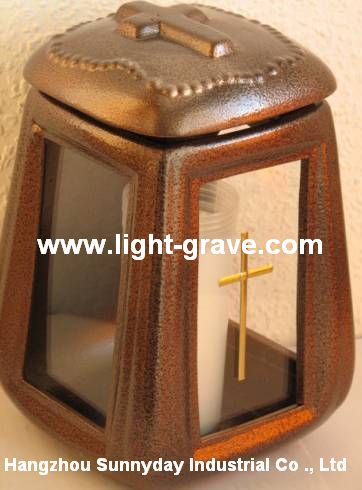 Cemetery vase,Ceramic grave lamps,Ceramic grave light