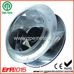 400mm Energy-saving Air shower EC Centrifugal Fan impeller 230V RB3G400