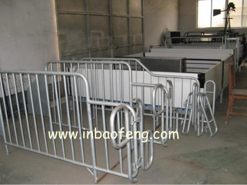 Adjustable farrowing crate for pig farm poultry equipment