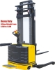 Fixed Legs & Adjustable Forks Full Electric Straddle Stacker