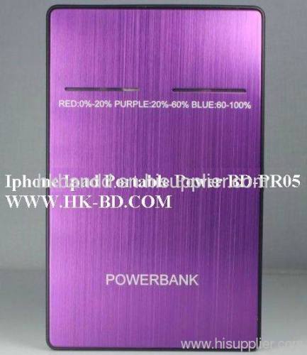 Ipad,Iphone Portable Power Bank BD-PR05