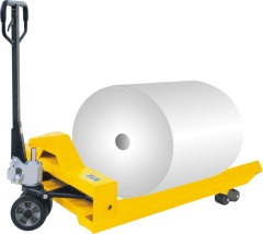 Reel carrier Hand pallet truck