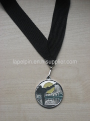 Medallion with Various Color Ribbon