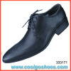 latest lace up men dress shoes with breathable material