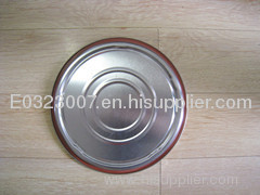 pail lids with rubber seal and coating