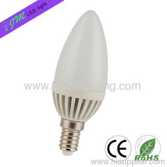 new led candle light 2.7w 230lm c30 e14 12smd