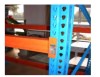 Teardrop pallet racking system