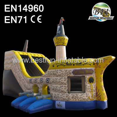 Pirate Ship Bounce House