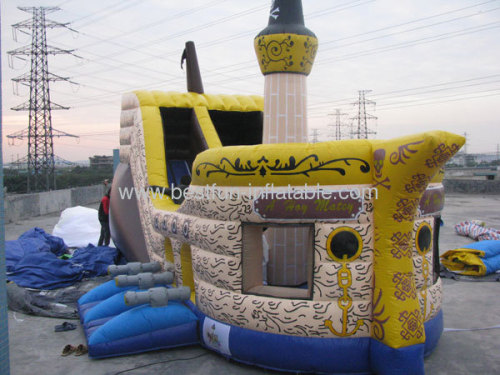 Pirate Ship Bounce House