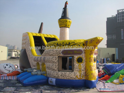 Pirate Ship Bounce House