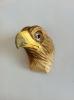 wooden carved eagle shape fridge magnet