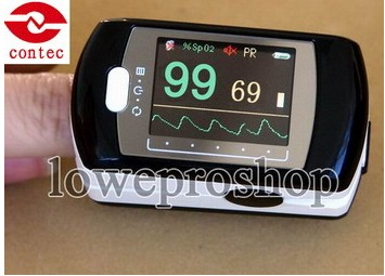 Fingertip Pulse Oximeter Blood Oxygen Pulse Rate SPO2 LED