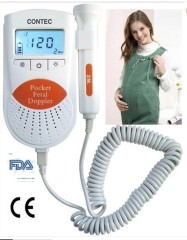 CE FDA Fetal dopplers with LCD Screen