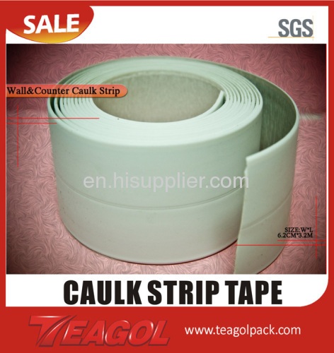 Washbasin & Wall Caulk Strip Tape 60mm x 1.8m/3m/3.35m/5m