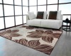 handtufted new zeland wool and bamboo silk carpet