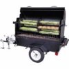 Grillco GC600-CPT 60 Mobile Gas Corn Roaster Grill w/ Trailer