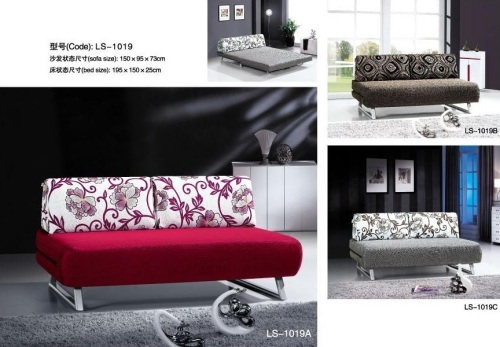 foldable fabric sofa bed