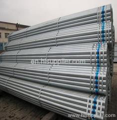 Hot dipped galvanized Steel pipes