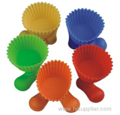 2013 hot sale silicone mini cupcake standing