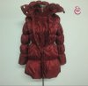 WOMEN RED STYLISH WINTER LONG COAT 2013.