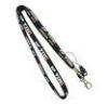 Snap Hook Lanyards, 4 Color 1 Side Tubular Lanyard With Phone Holder, Metal Hook