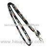 Snap Hook Lanyards, 4 Color 1 Side Tubular Lanyard With Phone Holder, Metal Hook