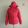 POPULAR PINK WINTER SHORT DOWN JACKET FOR YOUNG LADY.