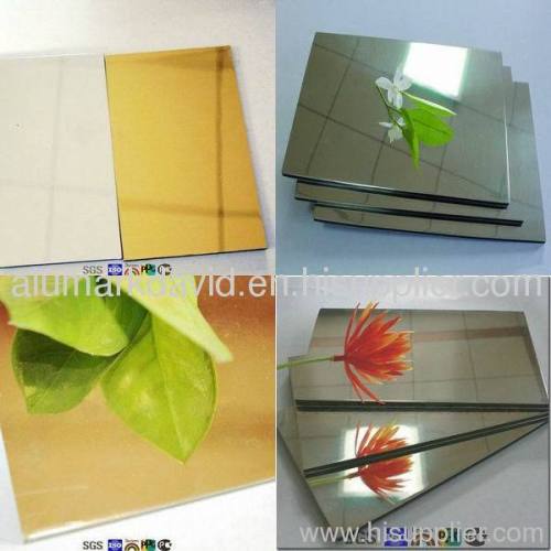 First Class Anodized Mirror Finish Aluminum Sandwich Board/Sheet/Panel