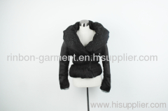 STYLISH BLACK AND POPULAR WINTER SHORT JACKET FOR WOMEN