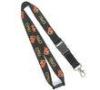 Promotional Nylon Neck Straps, Silk Screen Printing Nylon Lanyard With Custom Logo