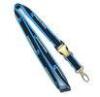 1 Side 2 Glitter Color Silk-screen Printing Polyester Reflective Lanyard With Safety Break Buckle