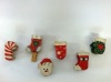 merry christmas series colour wood animal clip