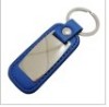 Leather Keychain /keyring With Zinc Alloy Metal