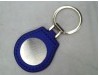 Zinc Alloy Metal Leather Keychain /keyring