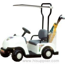 Junior Pro Battery-Operated Golf Cart White