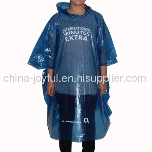 0.02mm Thick Disposable Plastic Poncho from China manufacturer - Joyful ...